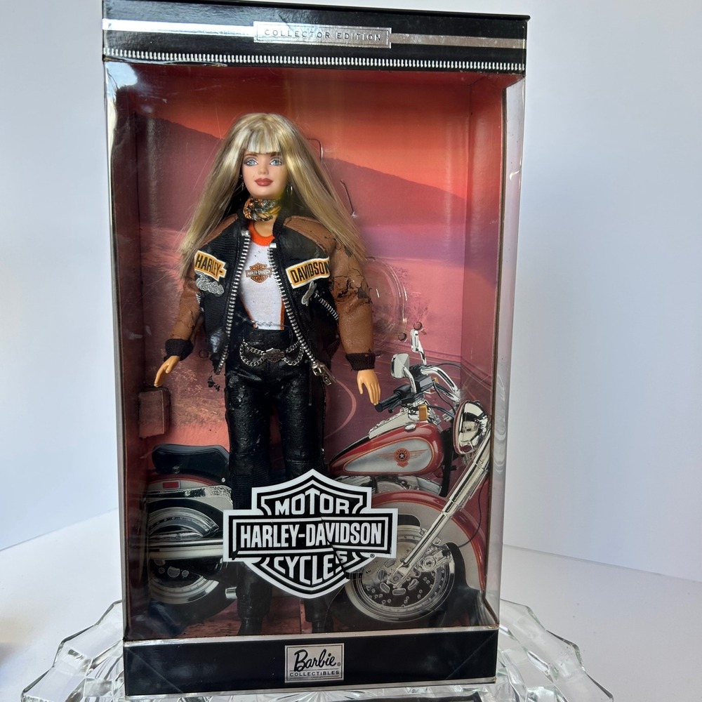 Harley Davidson Barbie Doll 4th In‎ Series 1999 Collector Edition New NRFB